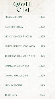 Qavalli menu 2