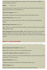 Leonardo Italian Mediterranean Dining menu 6