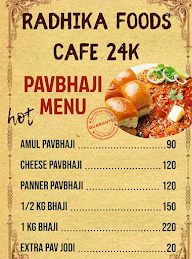 Radhika's Cafe 24K menu 4