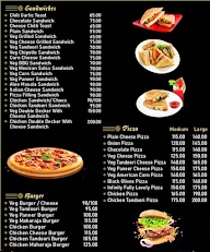 Infinity Cafe menu 3