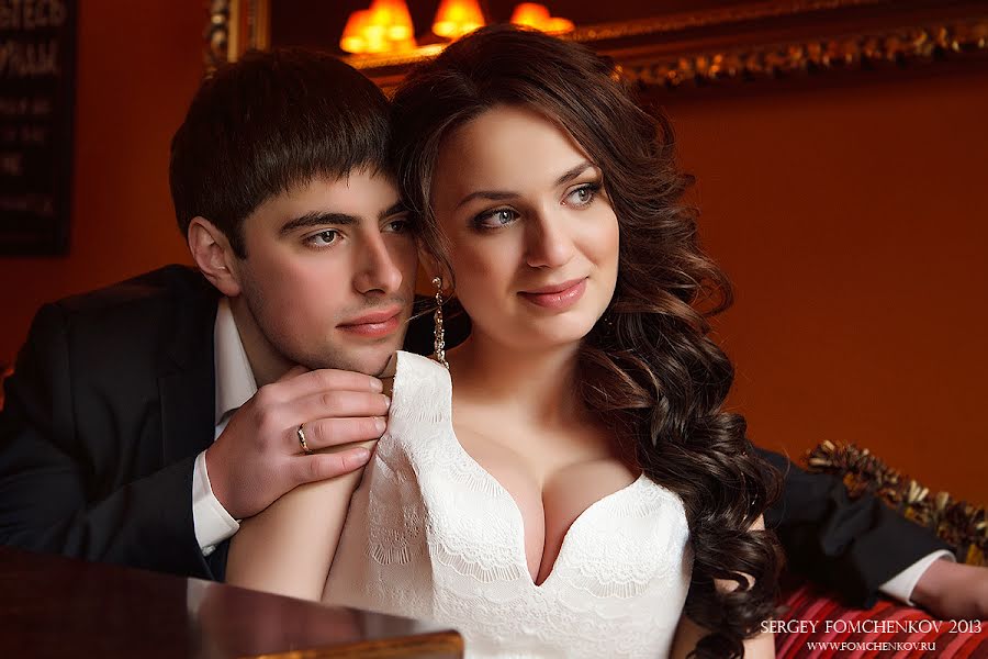 Wedding photographer Sergey Fomchenkov (sfomchenkov). Photo of 5 March 2013