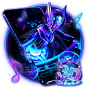 Download 3D Neon Hologram DJ Music Theme Install Latest APK downloader