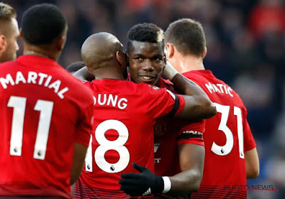 Pogba et Martial mènent United vers la victoire face à Everton, Lukaku remplaçant au coup d'envoi