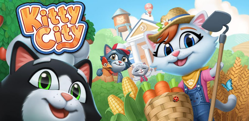 Kitty City: Kitty Cat Farm Simulation Game