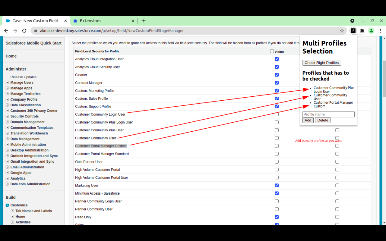 SF Multi Profile Selection Preview image 3