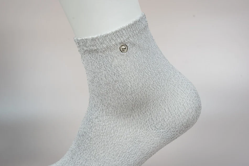 Silberfaser Physiotherapie Socken DDS Elektrotherapie leitende Pulse Silberdraht für verbesserte Durchblutung und Schmerzlinderung.