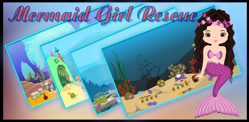 Mermaid Girl Rescue Best Escape Game-299