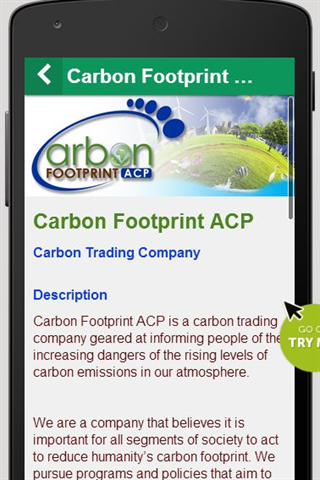 Carbon Footprint ACP