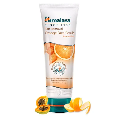 Himalaya Tan Removal Orange Face Scrub 100 Gm