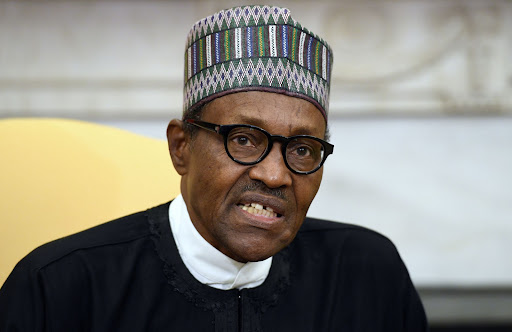 Nigeria’s outgoing president, Muhammadu Buhari. Picture: BLOOMBERG