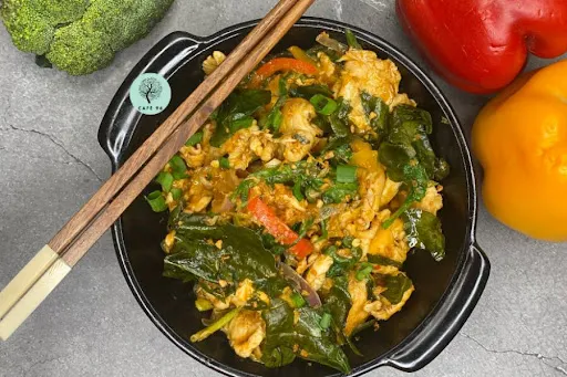 Stir Fry Spinach Chicken