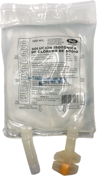 Suero Fisiológico Quibi Bolsa x 100 ml