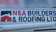 N & A Builders and Roofers Logo