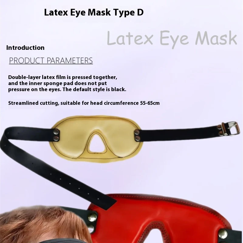 Latex Eye Mask Accessories Props