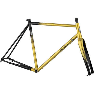 All-City Zig Zag Frameset - 700c, Golden Leopard