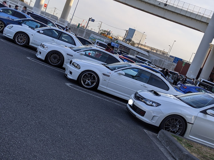 インプレッサ WRX STIの大黒PA・大黒オフ・カーウォッチングに関するカスタム事例の投稿画像1枚目