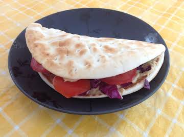 Hummus Pita Sandwich