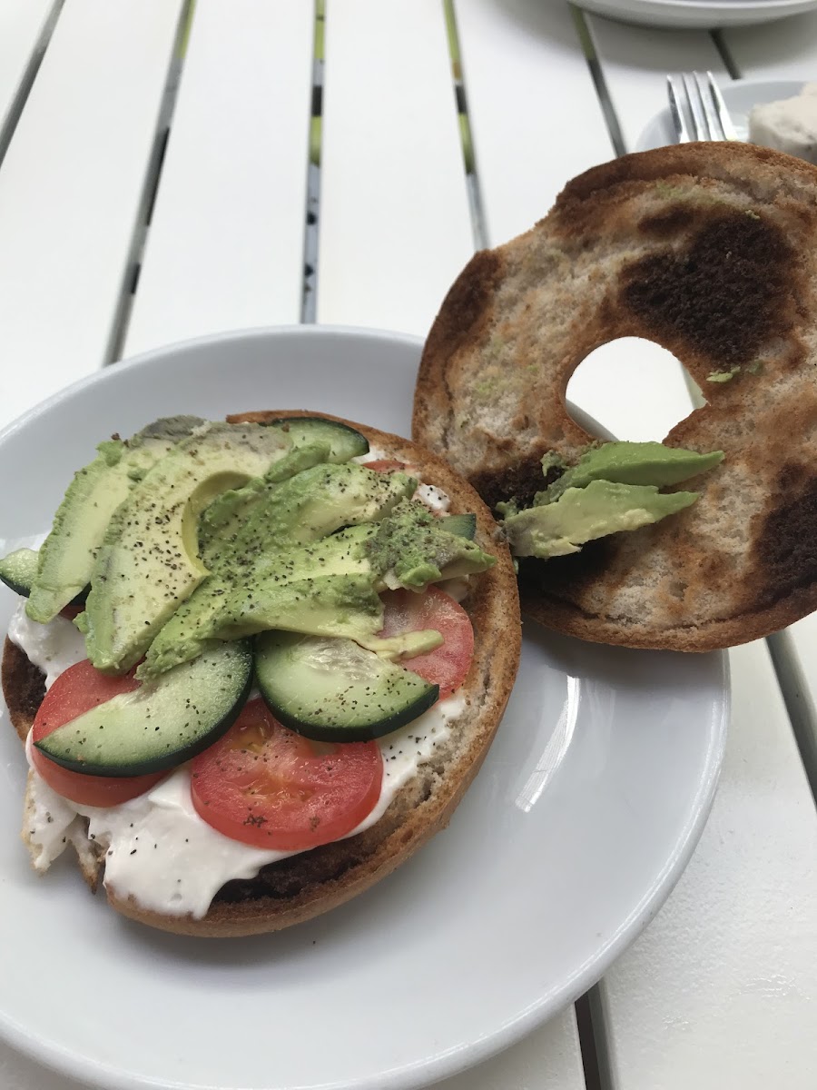 Gluten free avocado toast