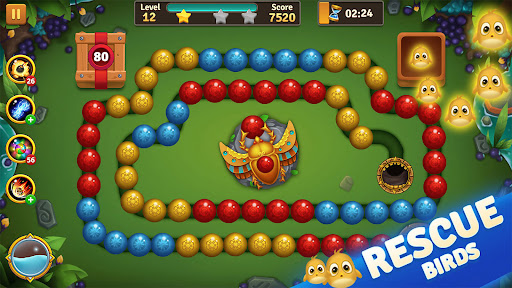 Screenshot Jungle Marble Blast