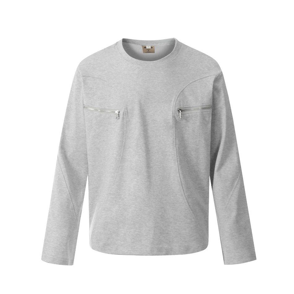 American Retro losvallende lange mouwen shirt, eenvoudig design. Comfortabel en stijlvol, perfect voor een casual look. Ideaal voor dagelijks gebruik.