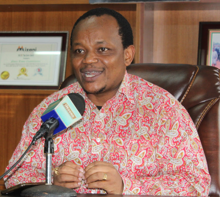 Nyeri Town MP Ngunjiri Wambugu in his office on Monday, June 29, 2022