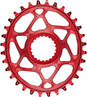 Absolute Black Oval Direct Mount Chainring - Shimano Direct Mount, 3mm Offset, Requires Hyperglide+ Chain alternate image 2