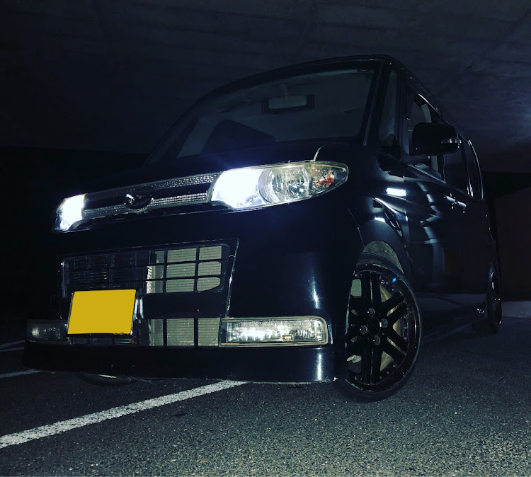 タントカスタムのホイール交換・車検・エムズガレージに関するカスタム事例の投稿画像1枚目