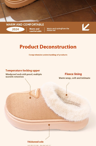 Title 11, Womens Winter Wear Non-slip Thick Bottom Simpl...