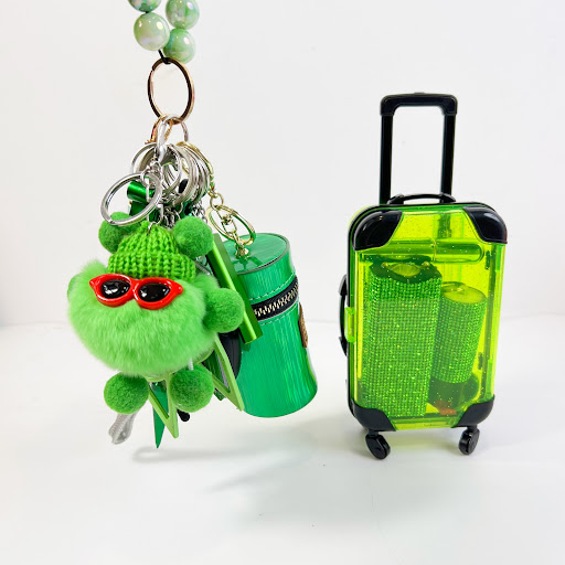 Title 1, 16PCS Green Keychain Set Fixed Suit. Keep your ...