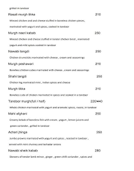 Urban Spice Restaurant menu 7