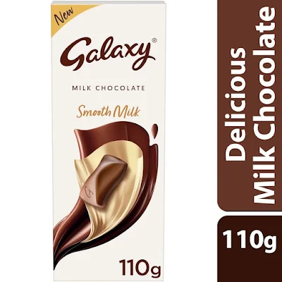Galaxy Smooth Milk Chocolate - Premium Quality, Rich & Creamy Texture - 110 gm