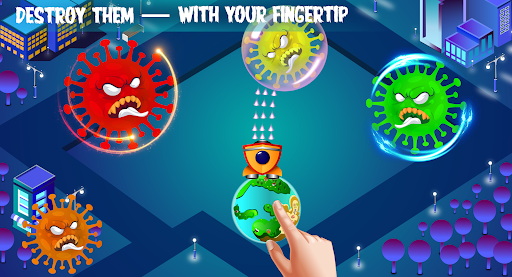 Screenshot Virus War Shooting Game