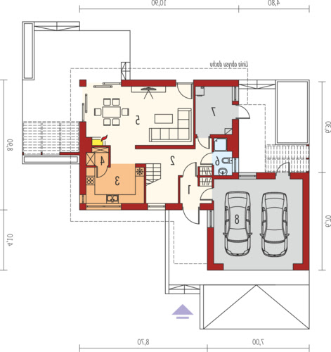 Tobiasz II G2 MULTI-COMFORT - Rzut parteru