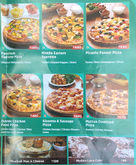 Ovenstory Pizza menu 2