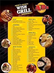 AB's - Absolute Barbecues menu 1