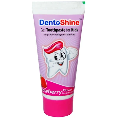 Dentoshine Gel Toothpaste For Kids - Strawberry Flavor