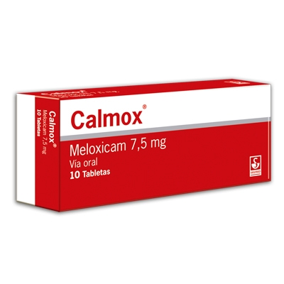 Meloxicam Calmox 7,5 Mg X 10 Tabletas Siegfried 7,5 mg x 10 Tabletas