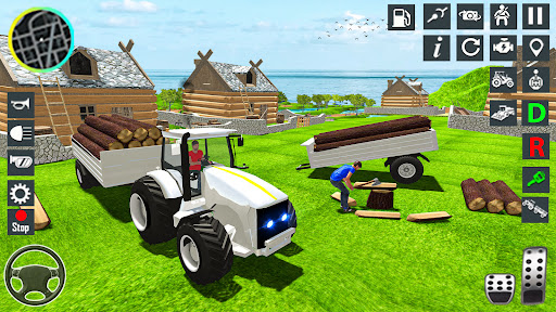 Screenshot Tractor Driving Tractor Game