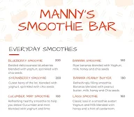 Manny's Smoothie Bar menu 2