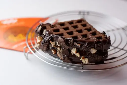 Rocky Road Waffle Sandwich