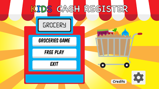 Kids Cash Register Grocery