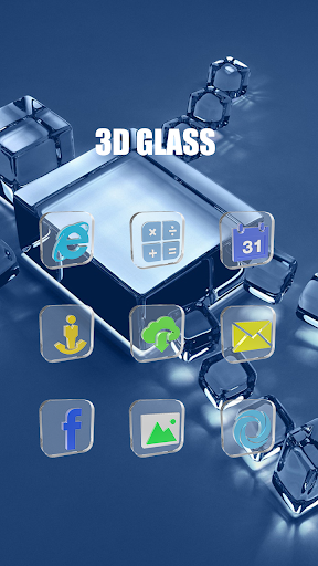 免費下載個人化APP|3D Glass-Solo Theme app開箱文|APP開箱王