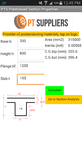 Prestressed Concrete Analysis