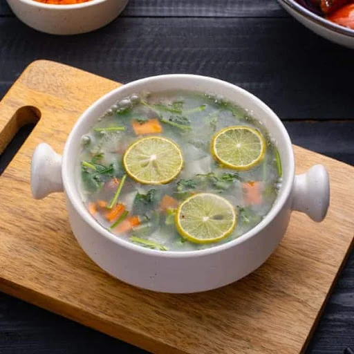 Lemon Corriander Soup Veg