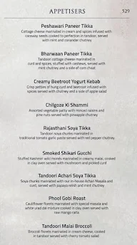 Ark Indian Kitchen menu 1