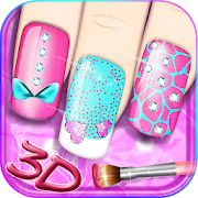 Cute Nails – 3D Princess Games  Icon