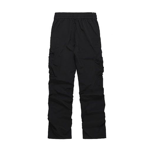 Title 2, Casual Irregular Pattern Pleated Wide Leg Pants...