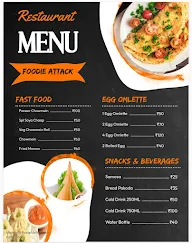 Foodie Attack menu 1