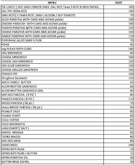 Yuvi Food Zone menu 1