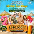 Trọn Gói 3N2Đ Nha Trang Khách Sạn 5* - Vé Vip Sự Kiện Âm Nhạc, Phòng Hướng Núi, Ăn Sáng Tại Khách Sạn, Vé Máy Bay 2 Chiều